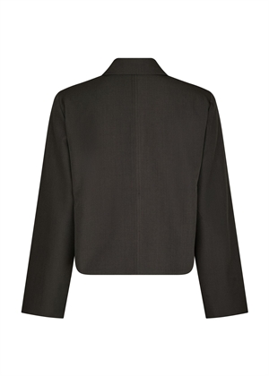 Viannery structure jakke Dark Grey Neo Noir 